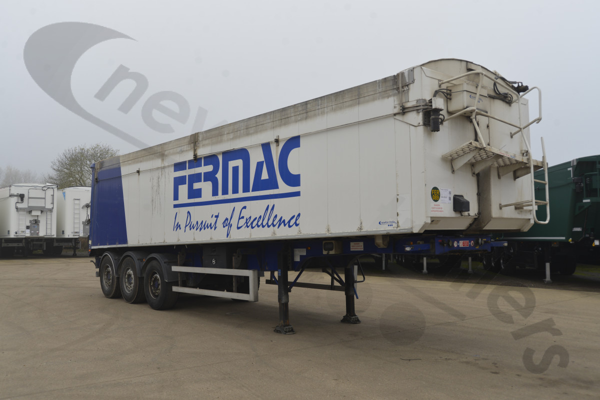 Used 2015 Fruehauf Plank Sided Tipping Trailer