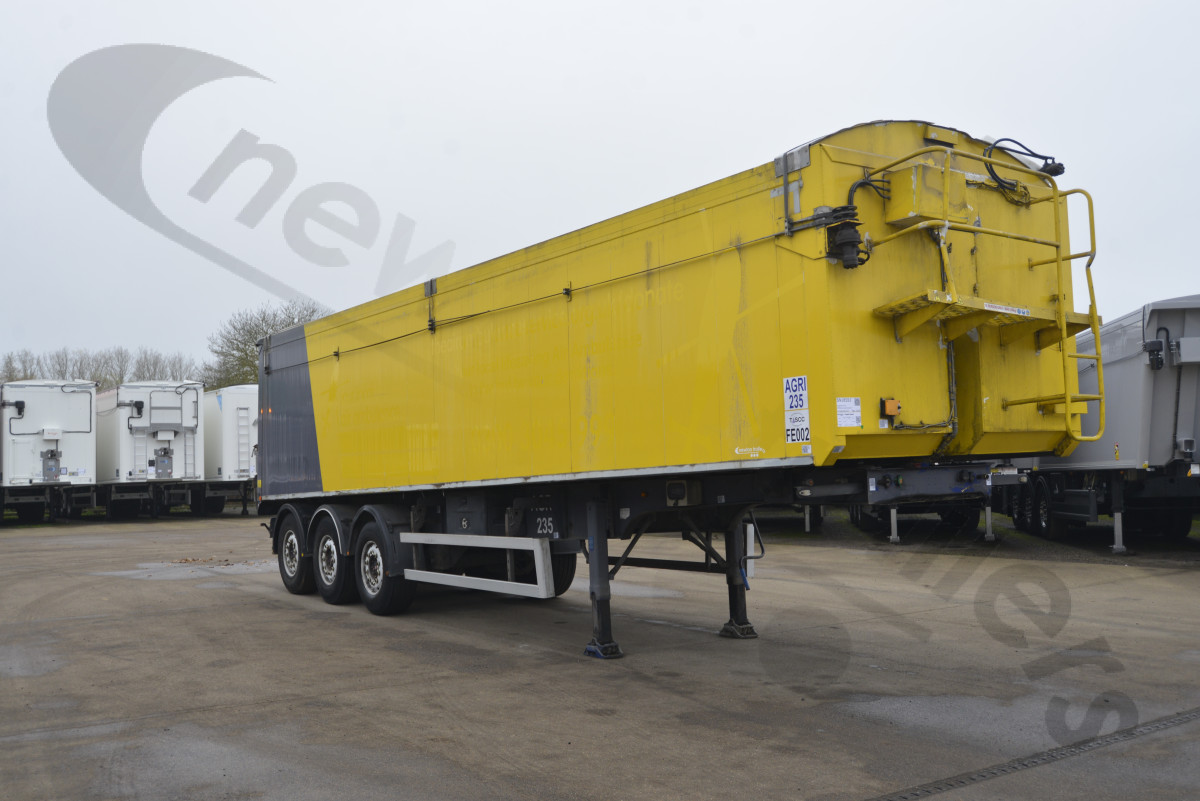 Used 2015 Fruehauf Plank Sided Tipping Trailer