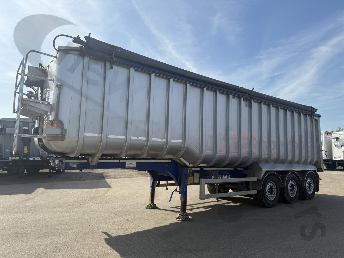 Hire Used 2017 Fruehauf Bathtub 'U' Shape Ribsided Tipping Trailer