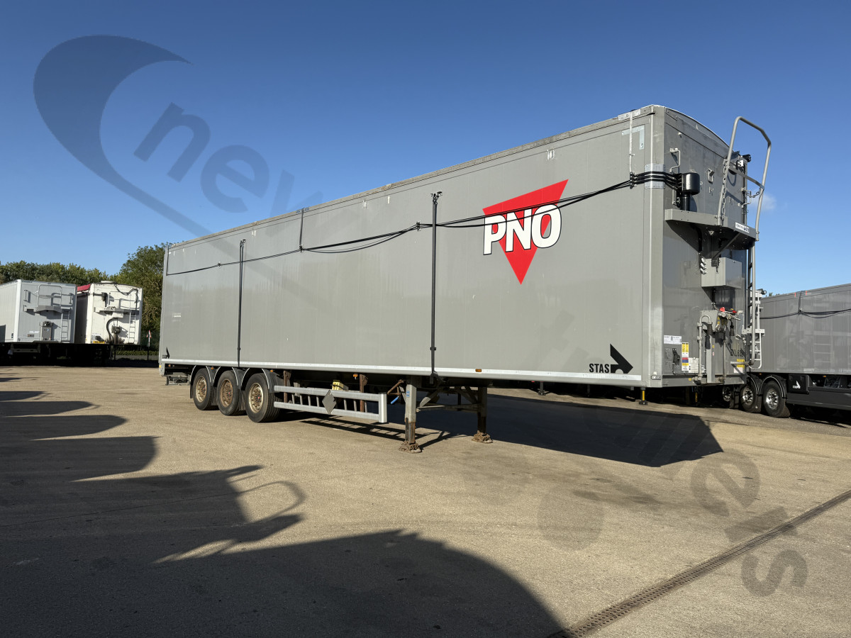 Used 2018 STAS Biomass Moving Floor Trailer