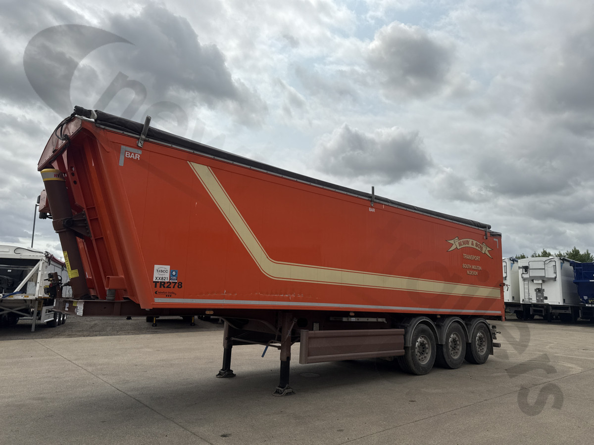 Used 2022 STAS Plank Sided Tipping Trailer
