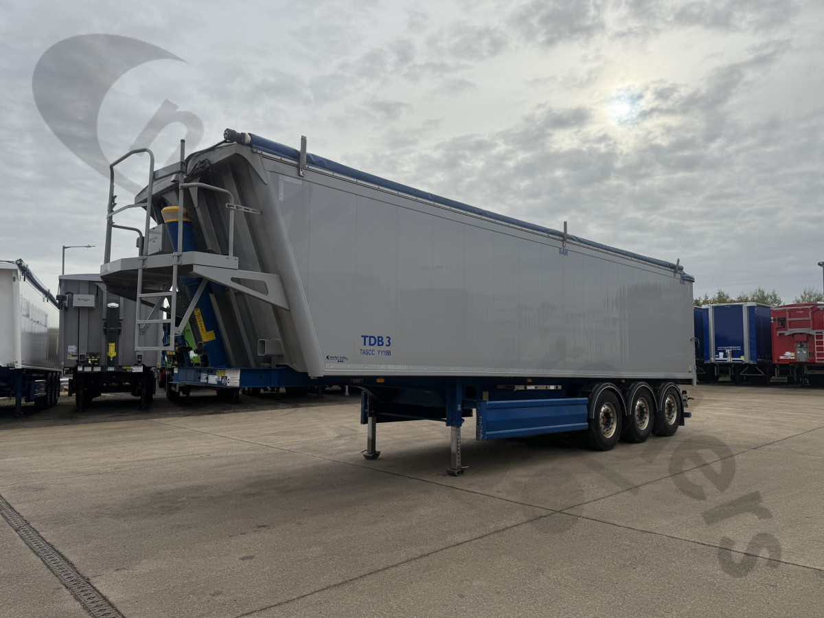 Used 2022 STAS Plank Sided Tipping Trailer