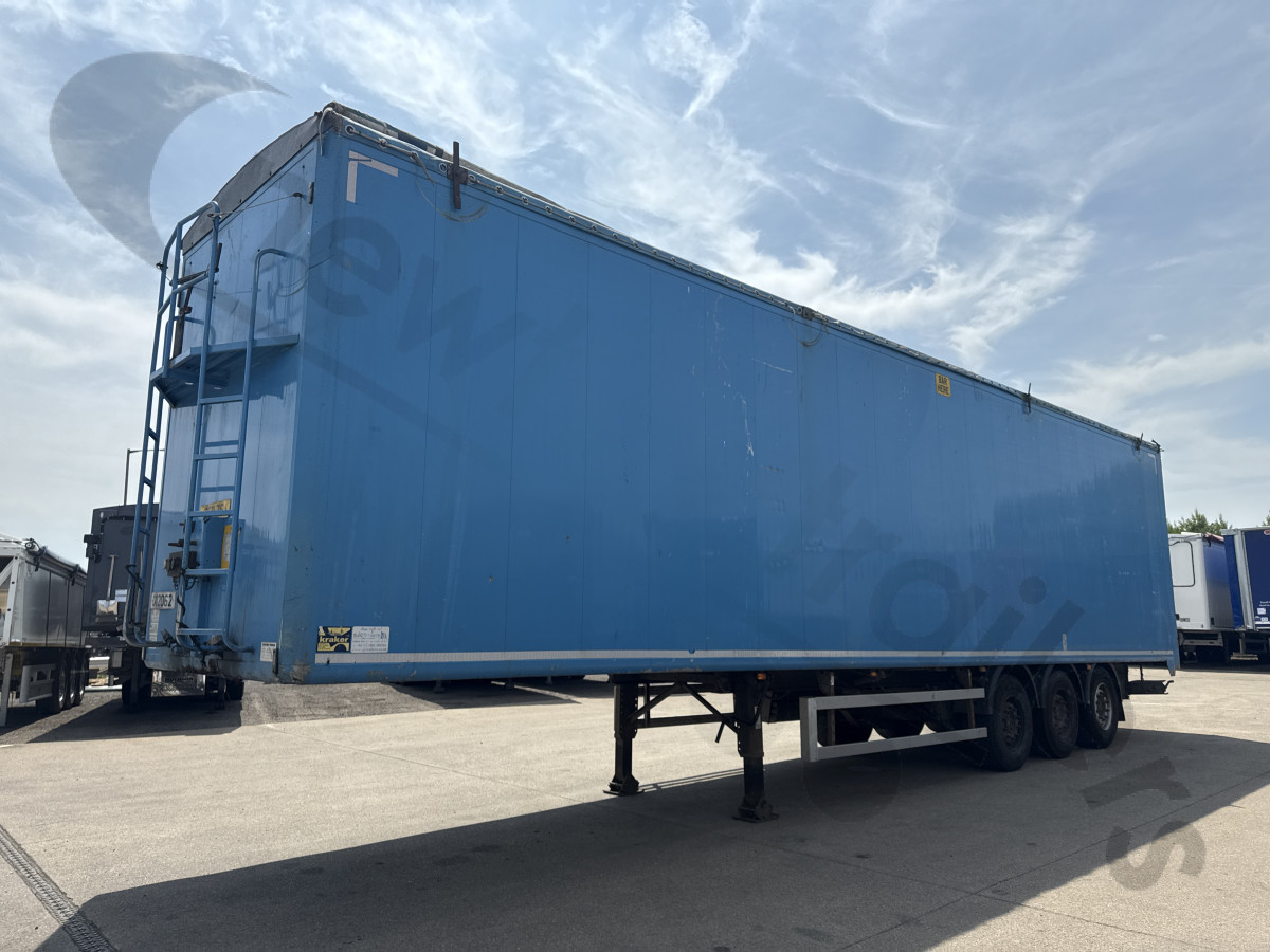 Used 2015 Kraker Biomass Moving Floor Trailer