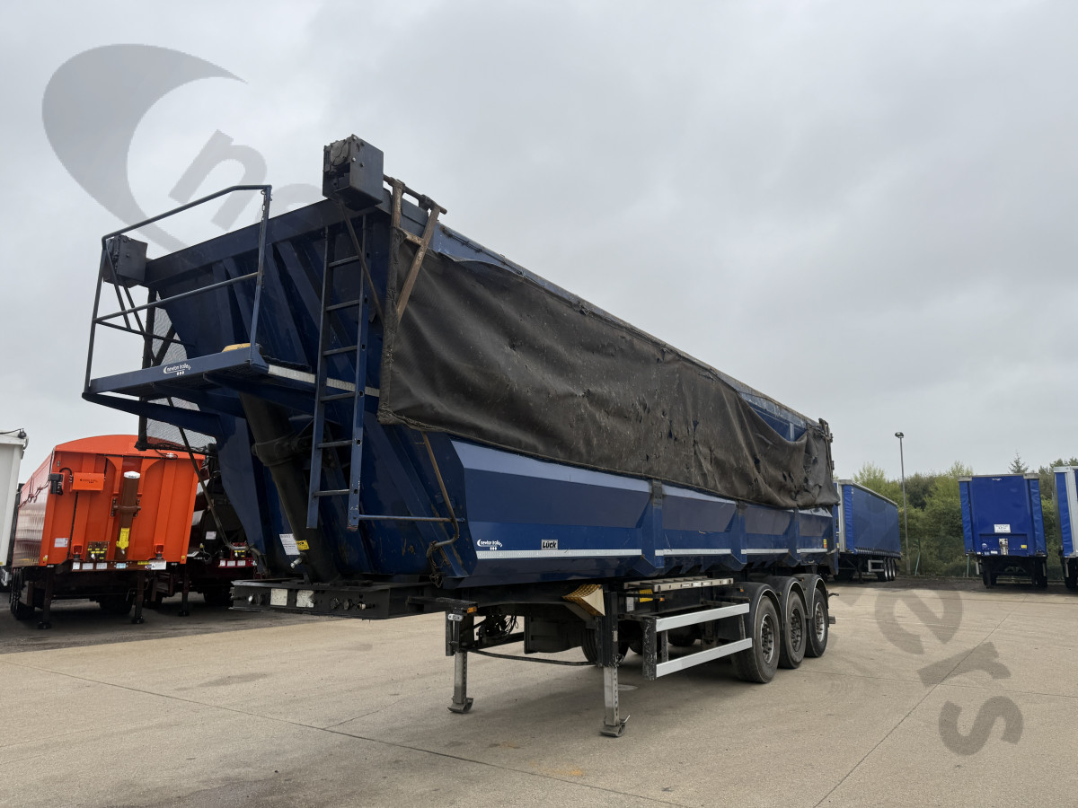 Hire Used 2017 Lück Steel Body Tipping Trailer