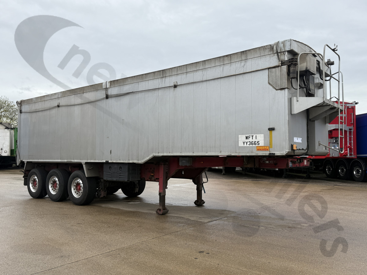 Used 2014 Montracon/Wilcox CV Plank Sided Tipping Trailer