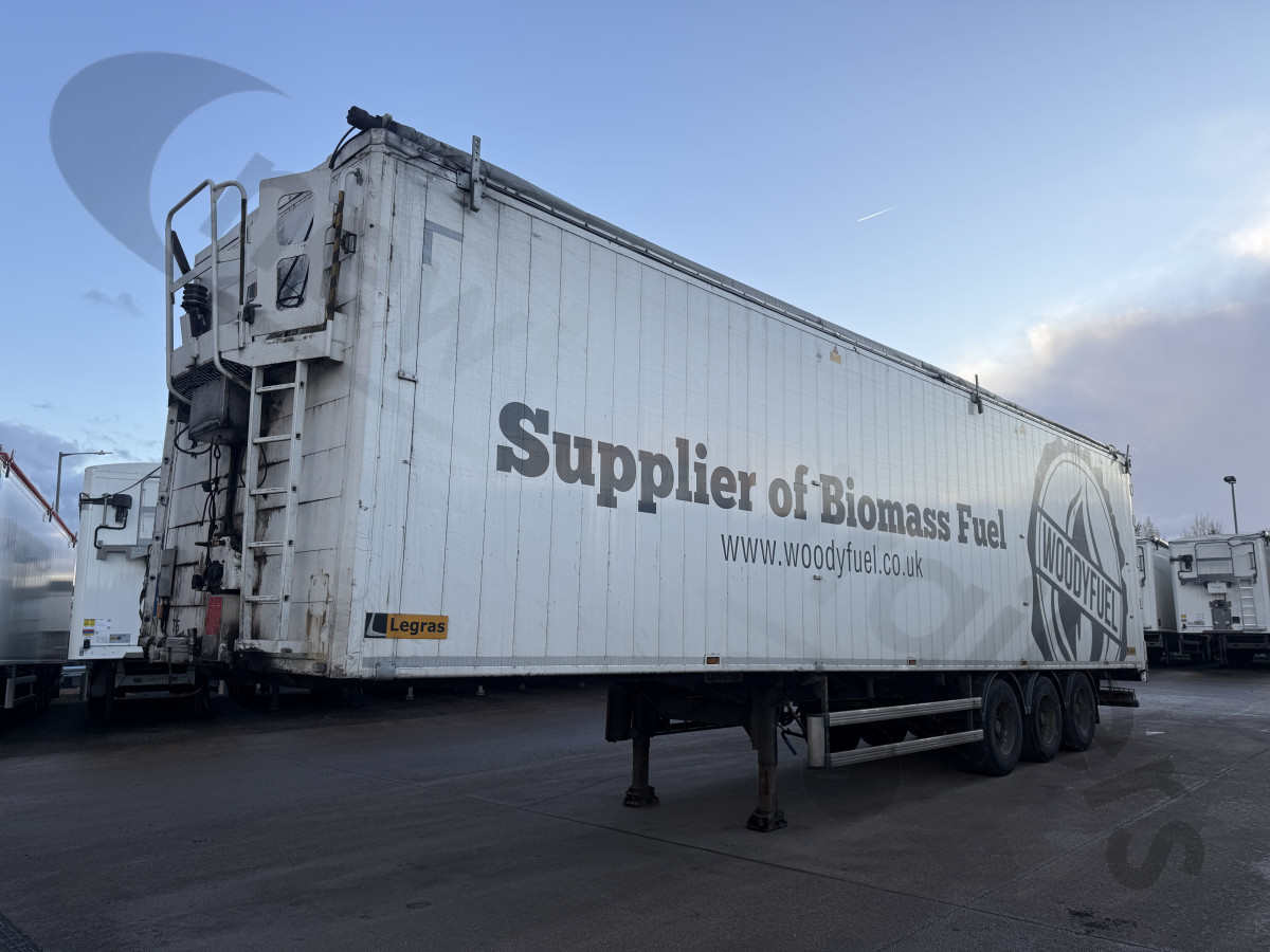 Used 2017 Legras Biomass Moving Floor Trailer