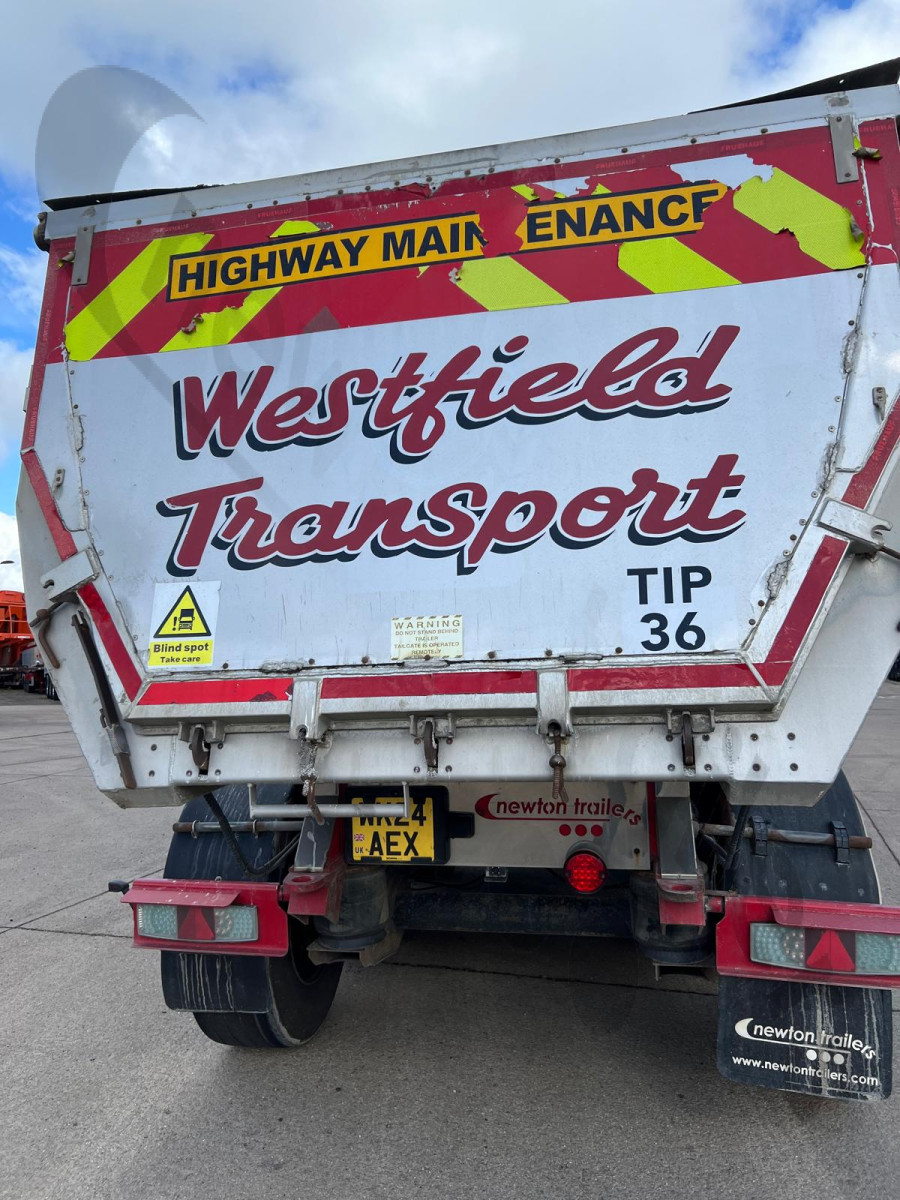 Used 2017 Fruehauf Aggregate Tipping Trailer
