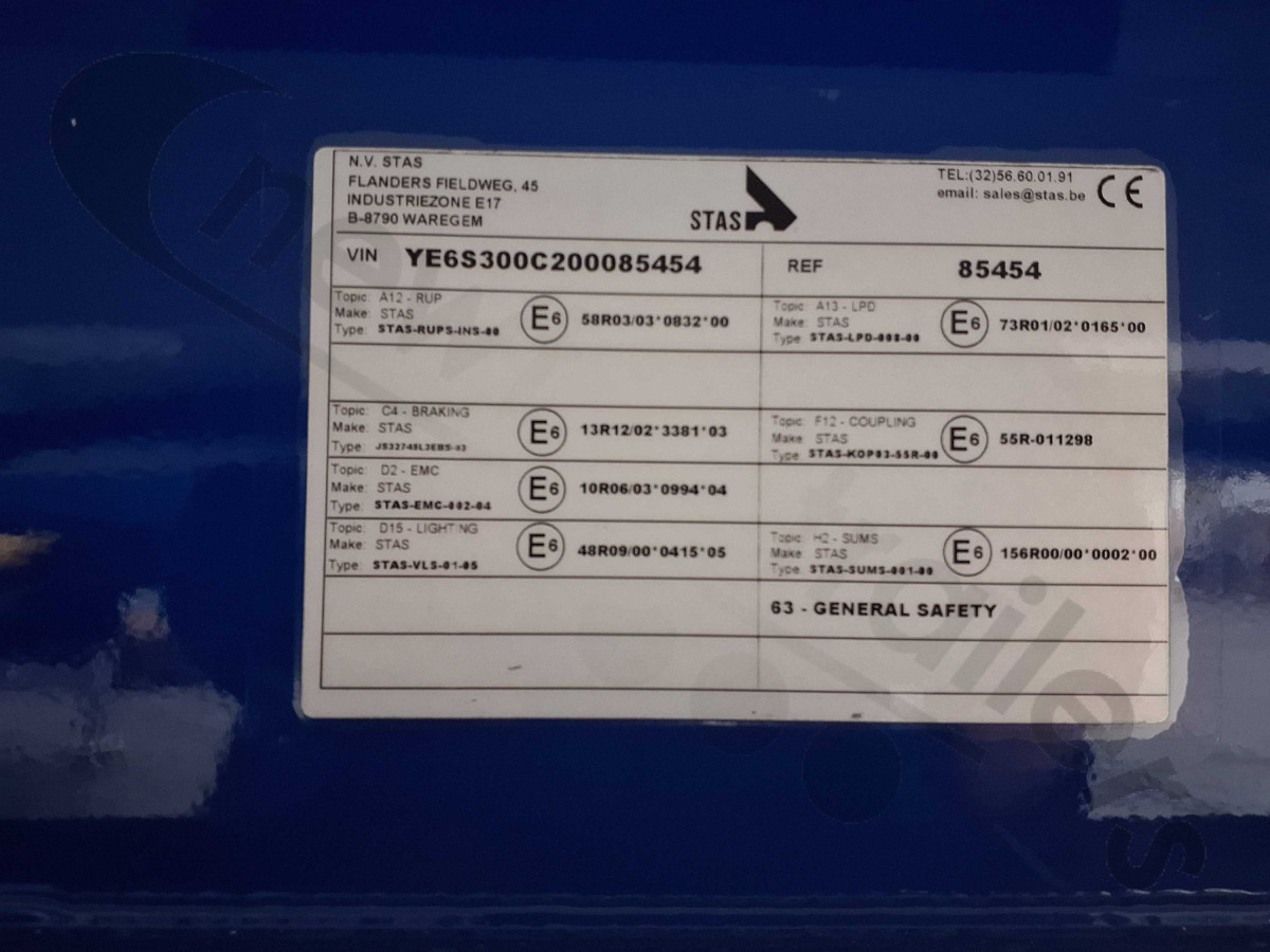 New 2026 STAS Plank Sided Tipping Trailer