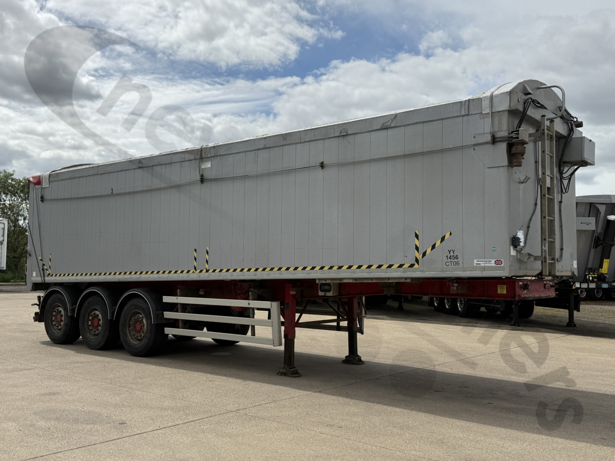 Used 2014 Weightlifter Plank Sided Tipping Trailer