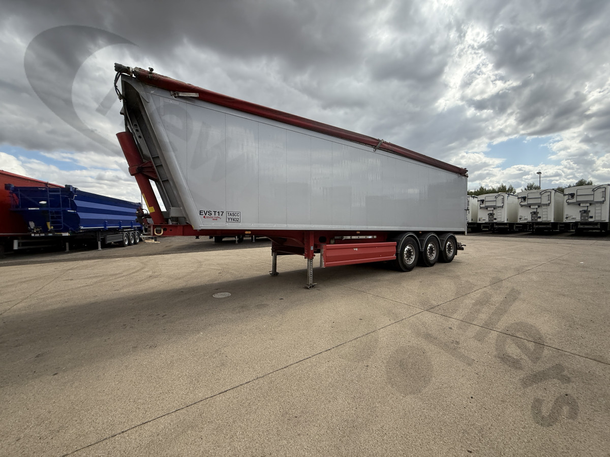 Used 2021 STAS Plank Sided Tipping Trailer