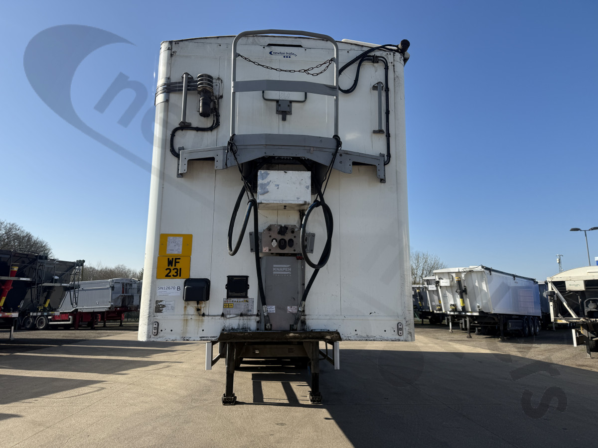 Used 2017 Knapen Biomass Moving Floor Trailer