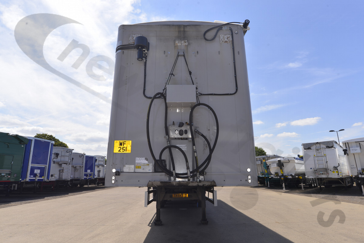 Hire Used 2019 Knapen Biomass Moving Floor Trailer