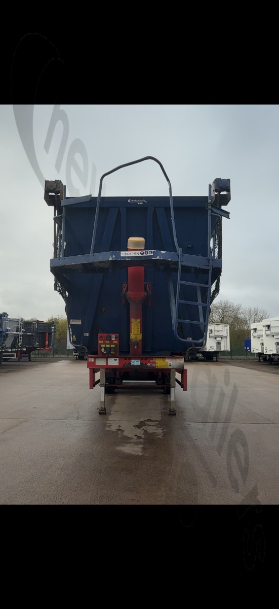 Used 2018 Lück Steel Body Tipping Trailer