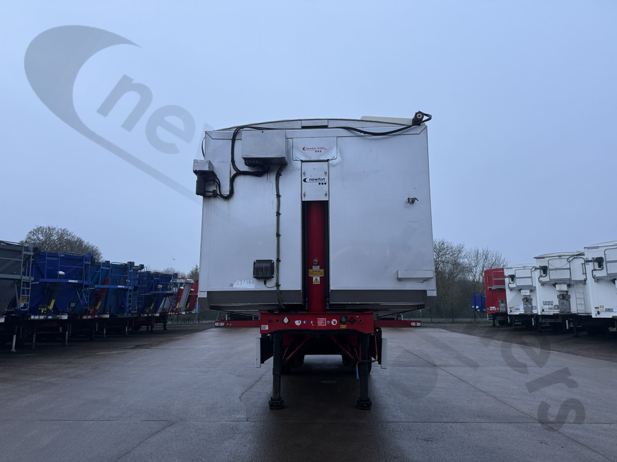 Hire Used 2018 Fruehauf Plank Sided Tipping Trailer