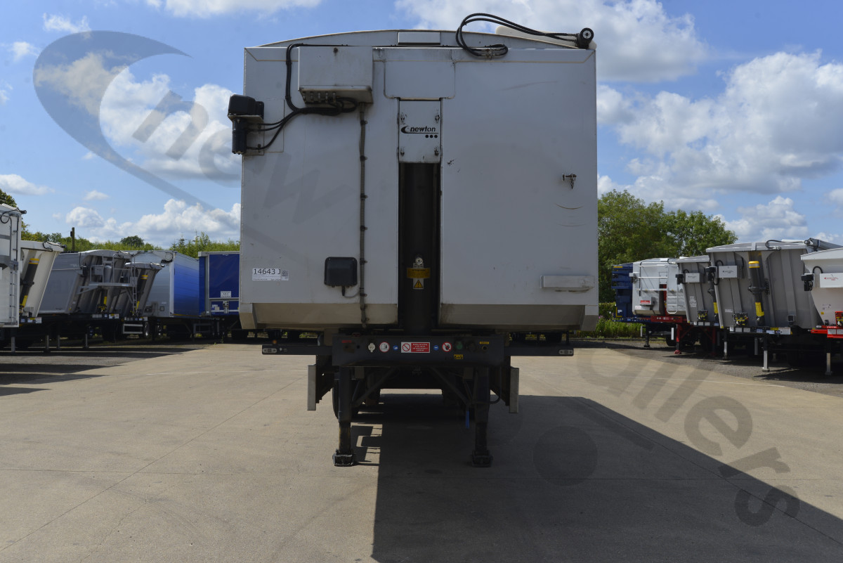 Hire Used 2019 Fruehauf Plank Sided Tipping Trailer