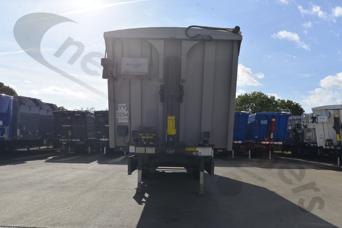 Used 2021 STAS Plank Sided Tipping Trailer