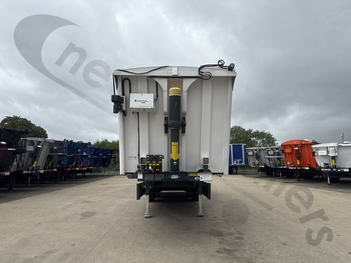 Hire Used 2022 STAS Plank Sided Tipping Trailer