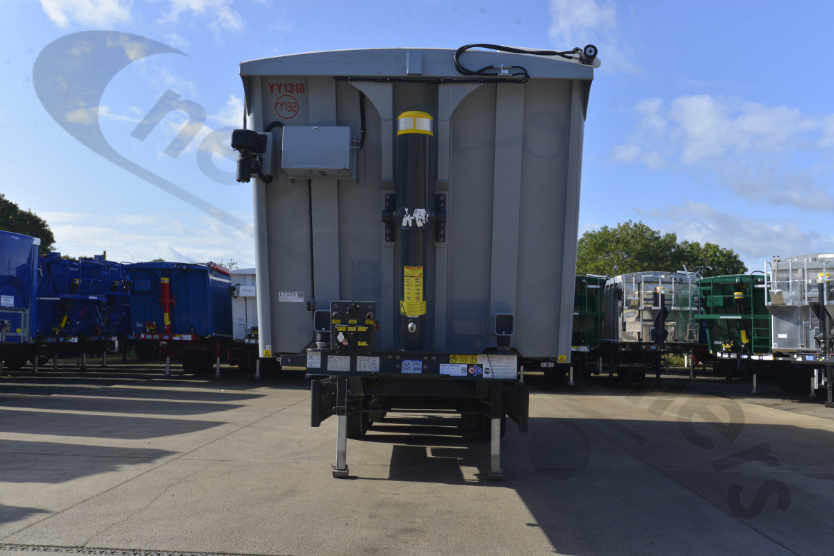 Used 2023 STAS Plank Sided Tipping Trailer