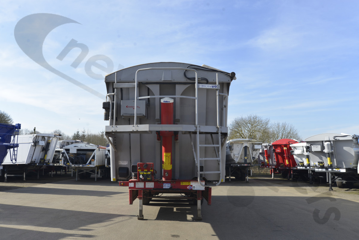 Used 2022 STAS Plank Sided Tipping Trailer