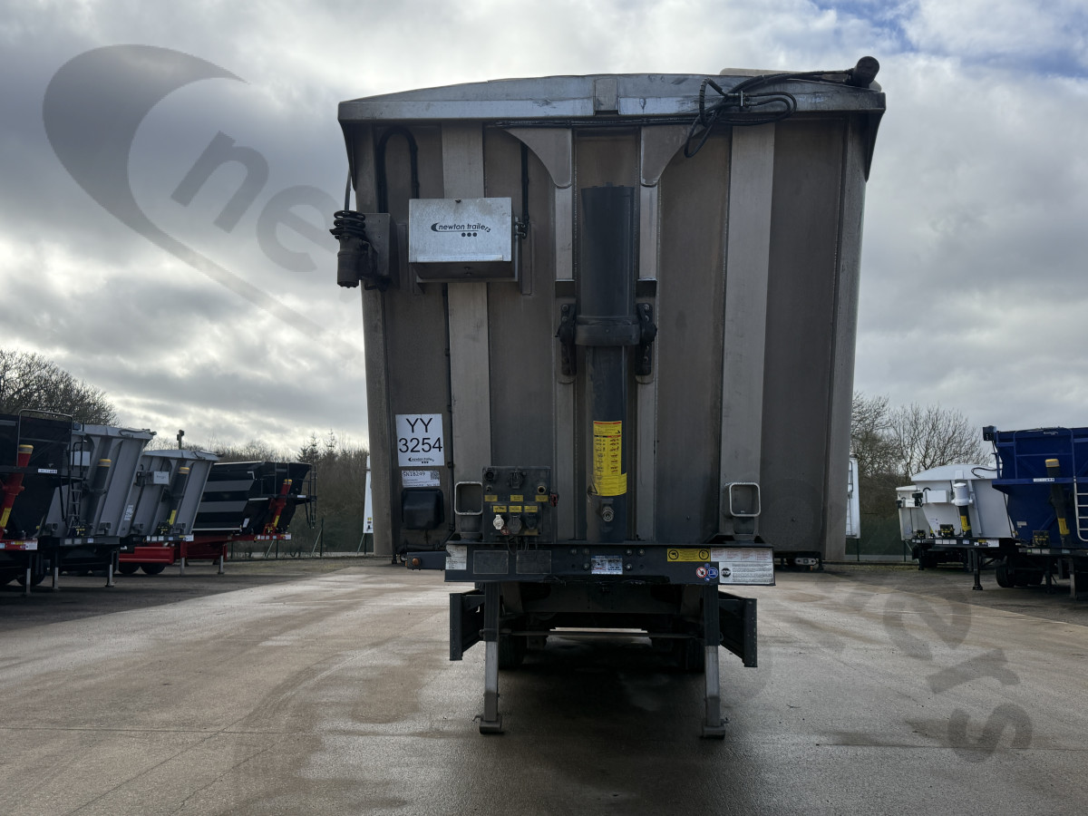 Hire Used 2021 STAS Plank Sided Tipping Trailer