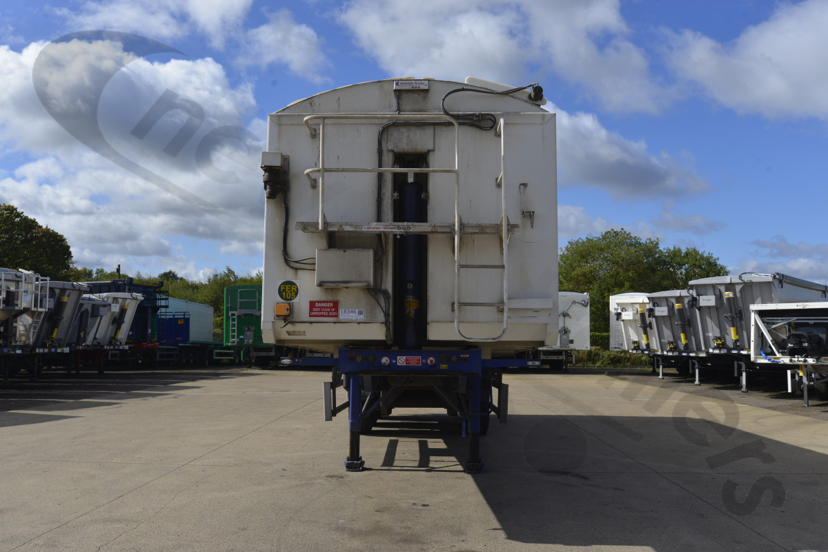 Used 2016 Fruehauf Plank Sided Tipping Trailer