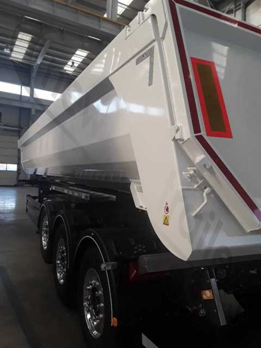 Hire New 2025 STAS Steel Body Aggregate Tipping Trailer