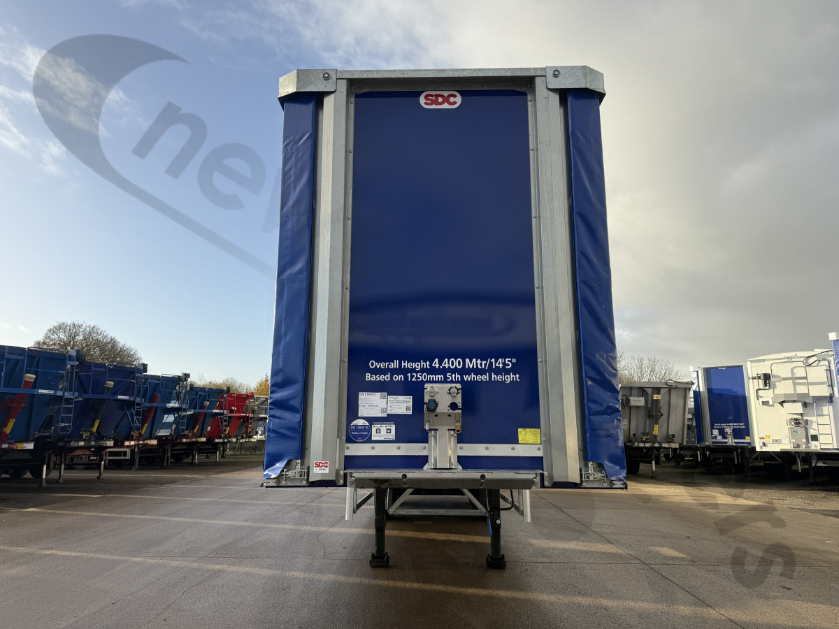 Hire New 2025 SDC Curtainsider Trailer