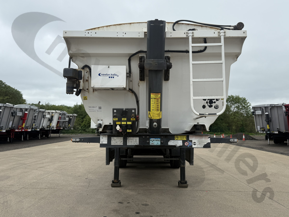 Hire Used 2023 STAS Steel Body Aggregate Tipping Trailer