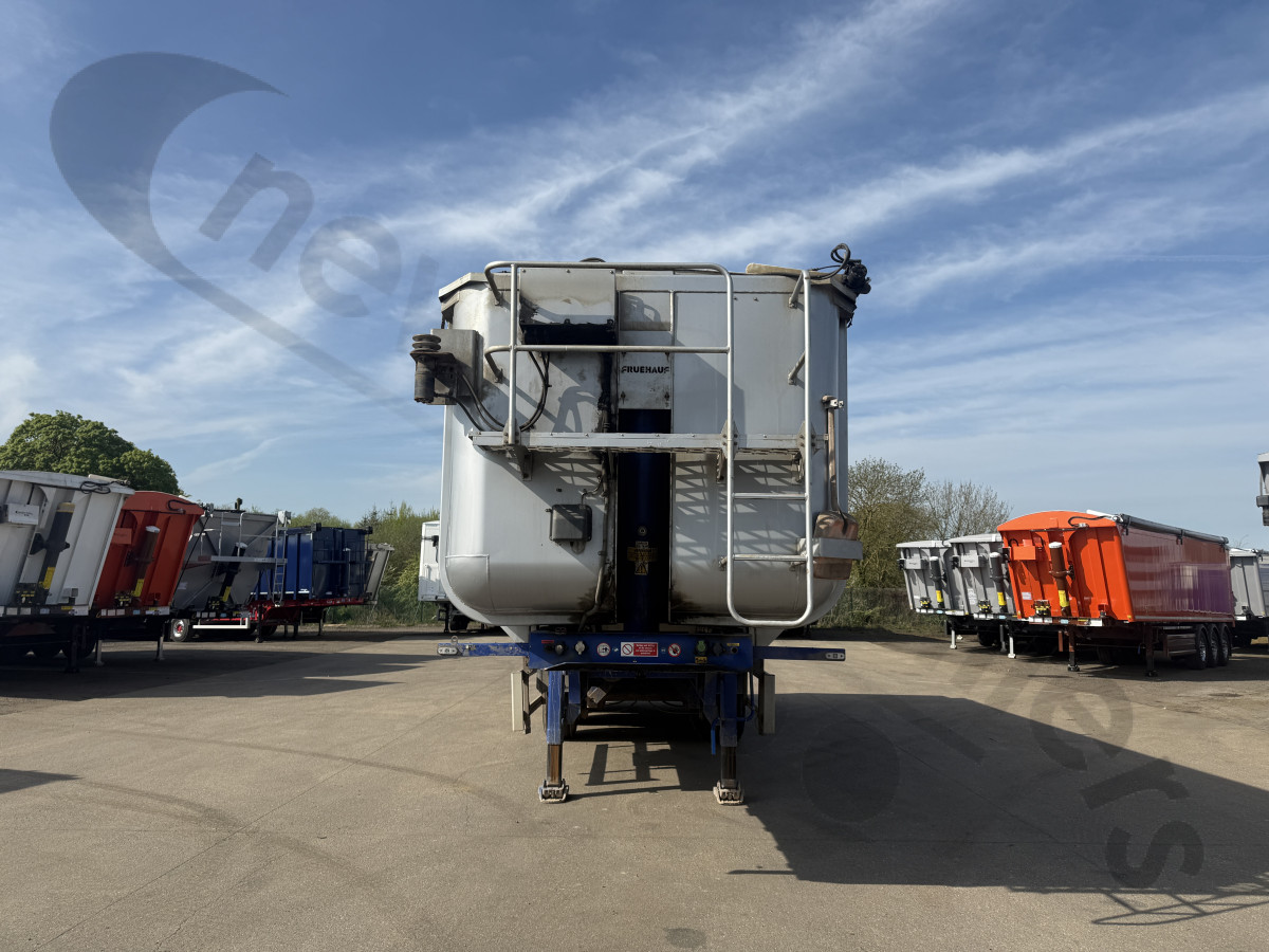 Hire Used 2017 Fruehauf Bathtub 'U' Shape Ribsided Tipping Trailer