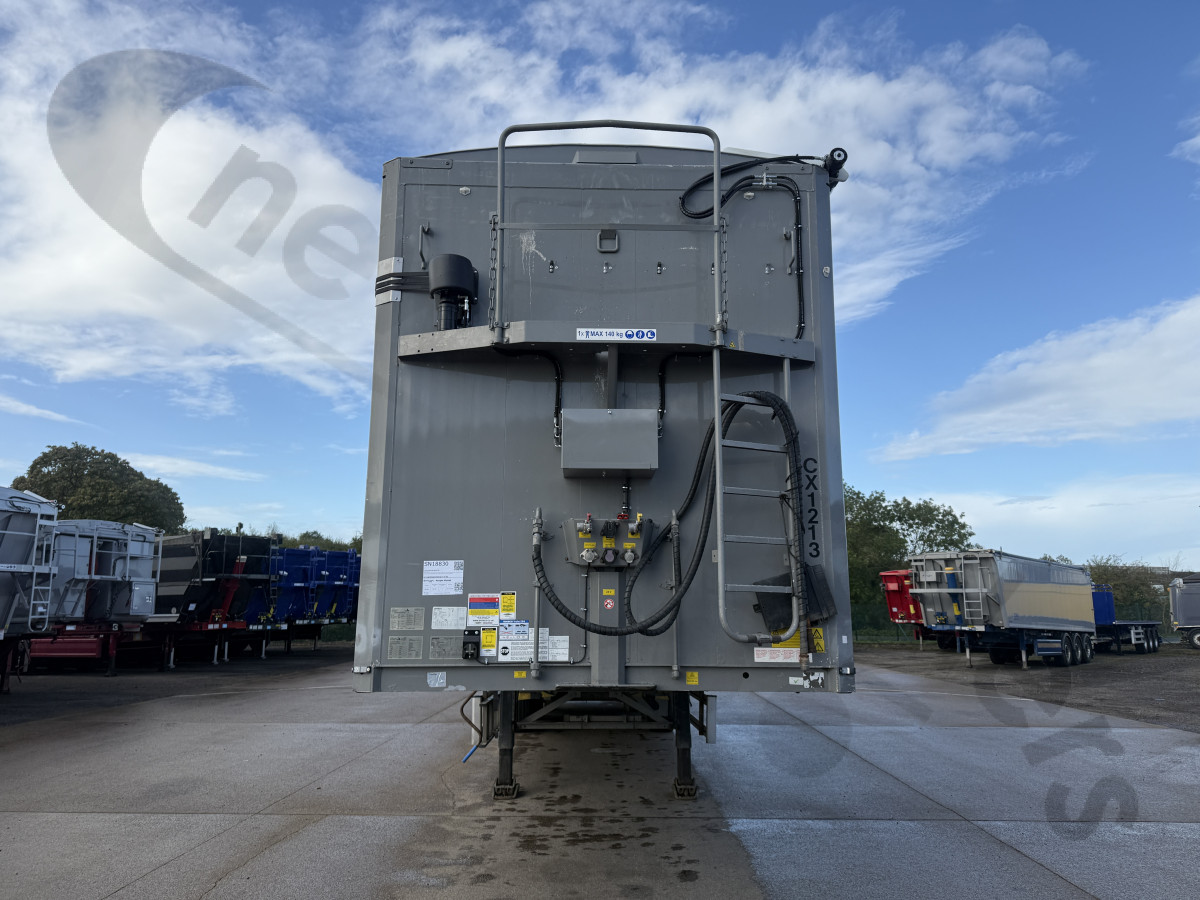 Used 2019 STAS Biomass Moving Floor Trailer