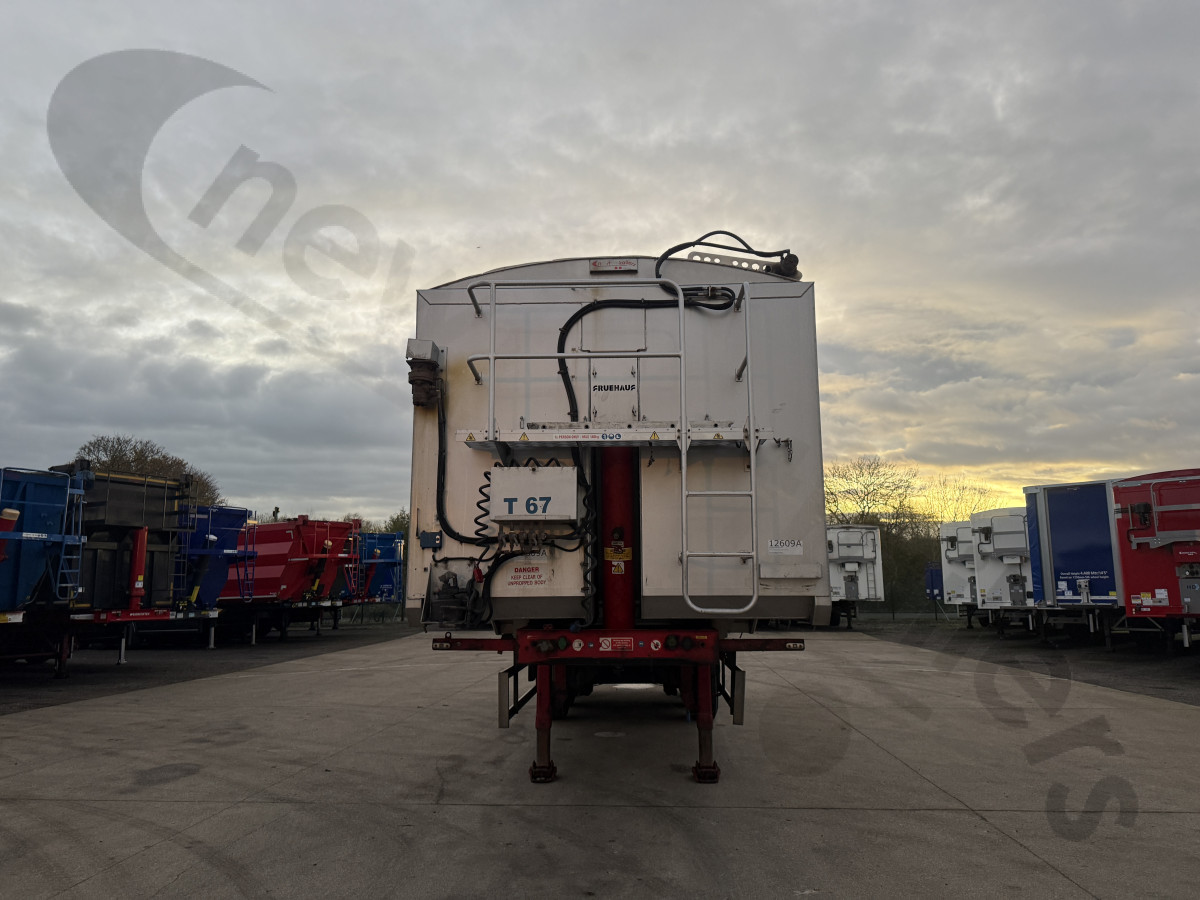 Used 2016 Fruehauf Plank Sided Tipping Trailer