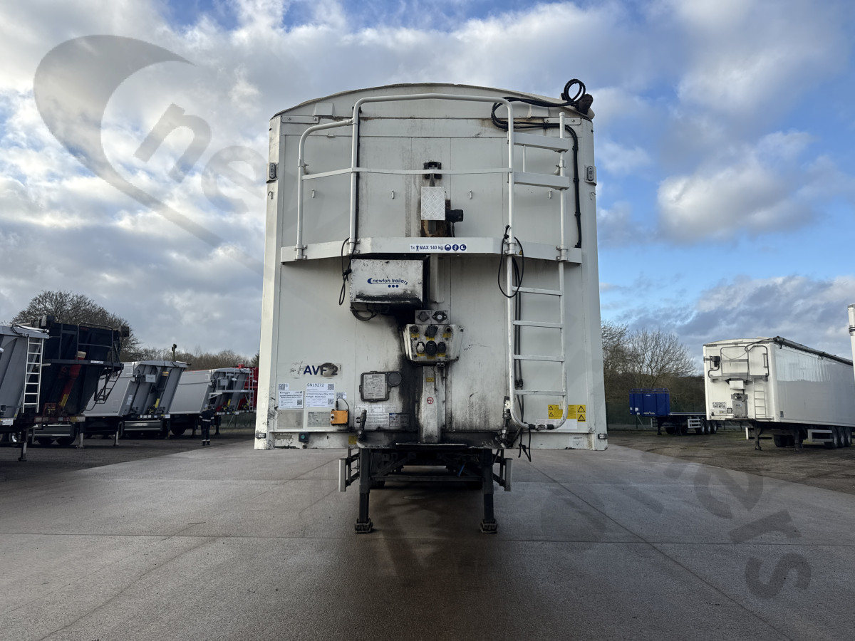 Used 2018 STAS Biomass Moving Floor Trailer