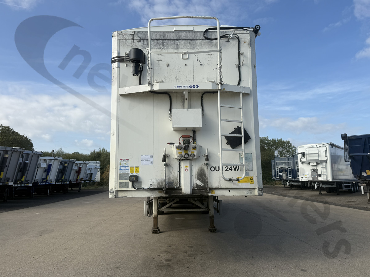 Used 2017 STAS Biomass Moving Floor Trailer