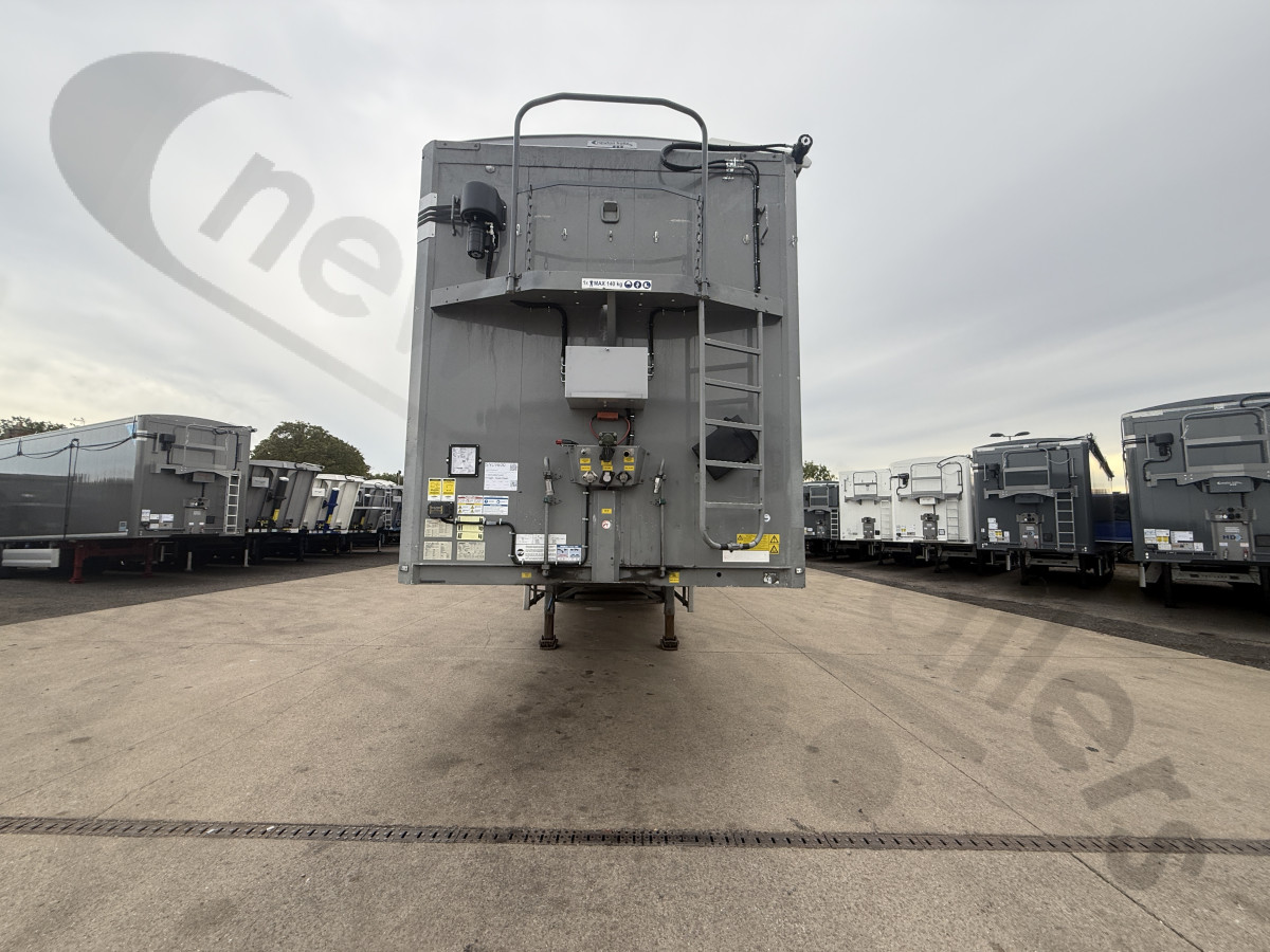 Used 2018 STAS Biomass Moving Floor Trailer