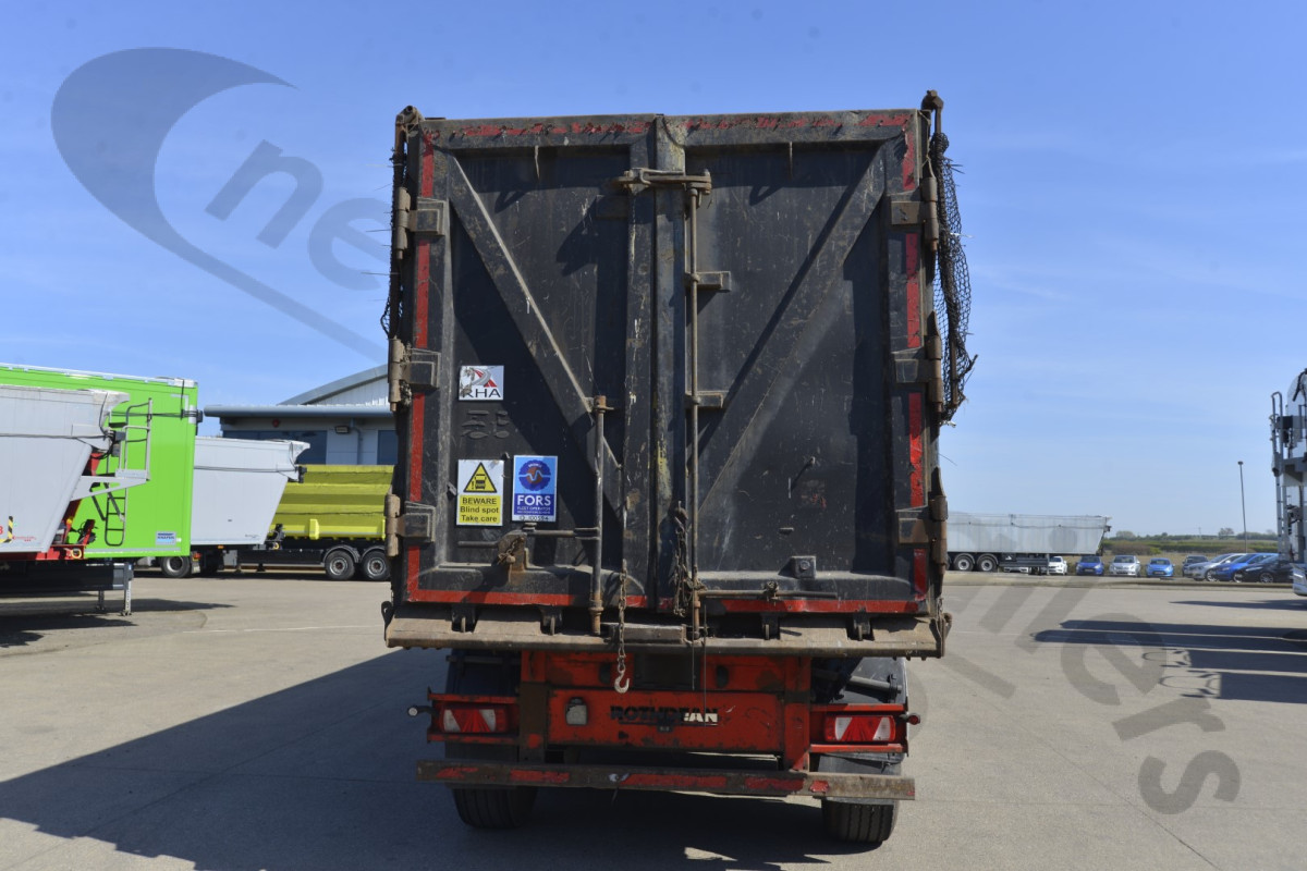 Used 2018 Rothdean Steel Body Tipping Trailer