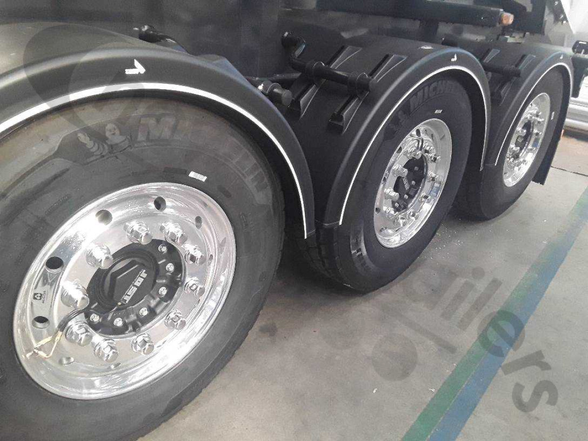 Hire New 2025 STAS Steel Body Aggregate Tipping Trailer