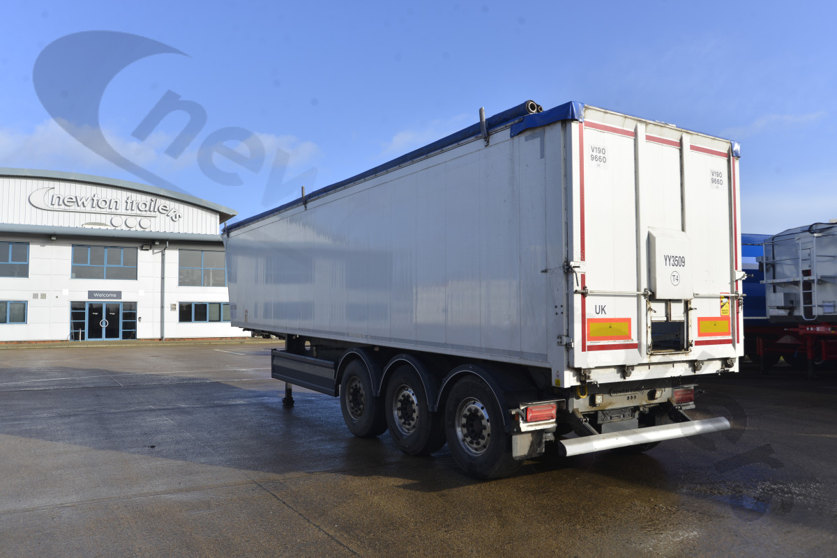 Used 2021 STAS Plank Sided Tipping Trailer