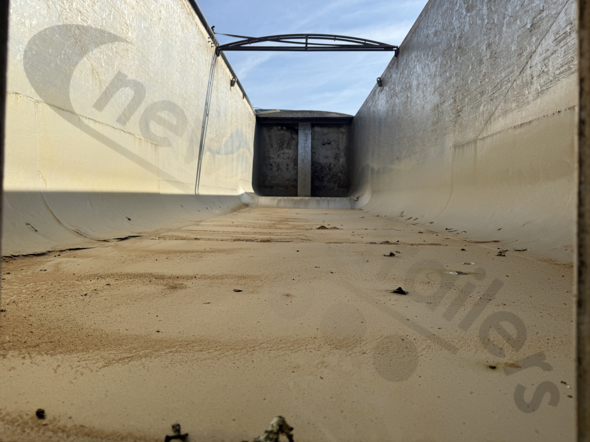 Hire Used 2017 Fruehauf Bathtub 'U' Shape Ribsided Tipping Trailer