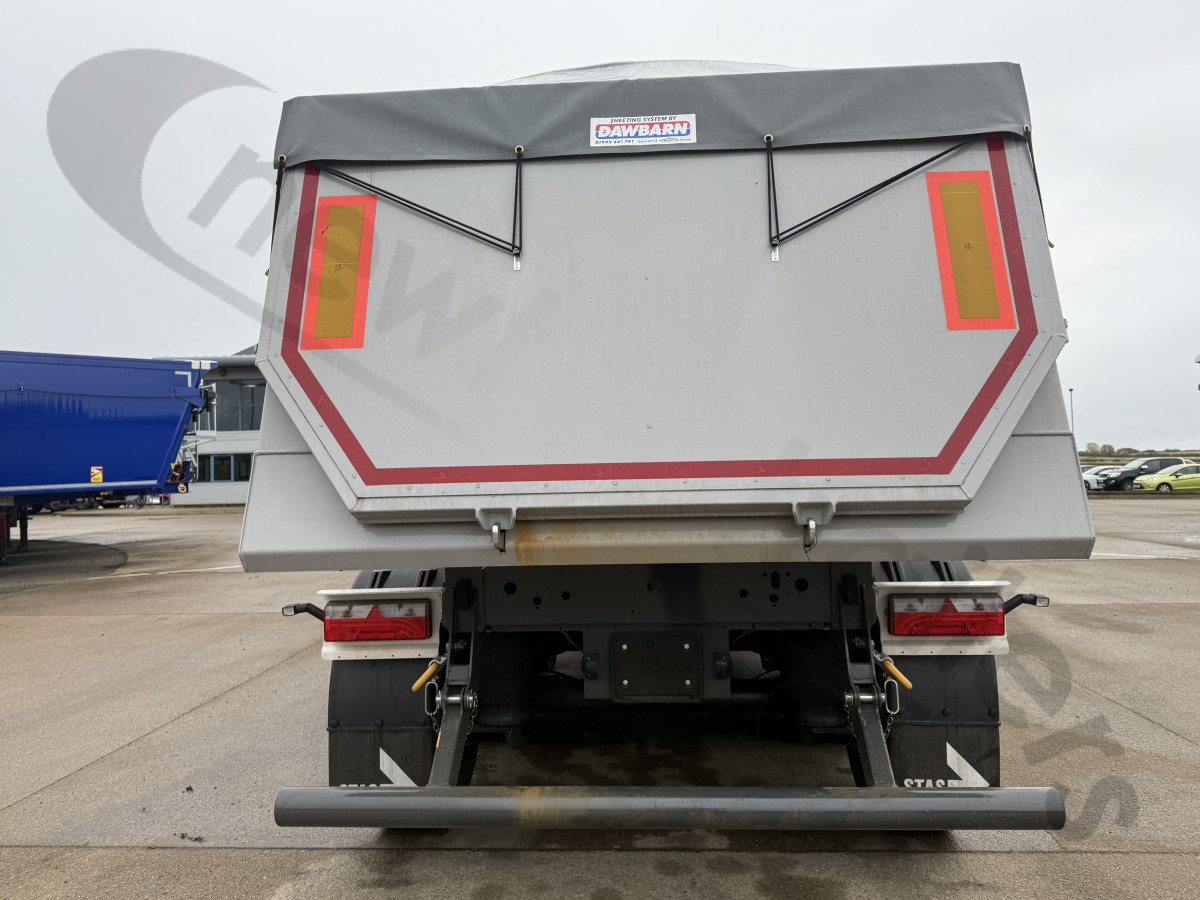 Hire New 2025 STAS Steel Body Aggregate Tipping Trailer