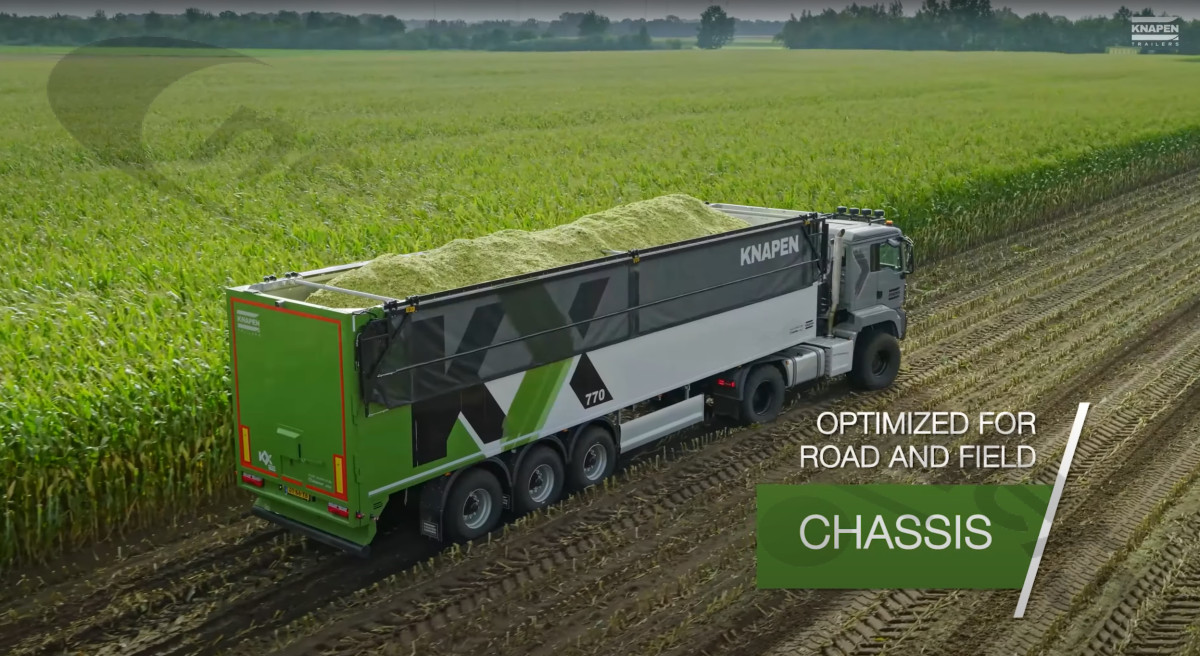 New 2025 Knapen Agricultural Moving Floor Trailer