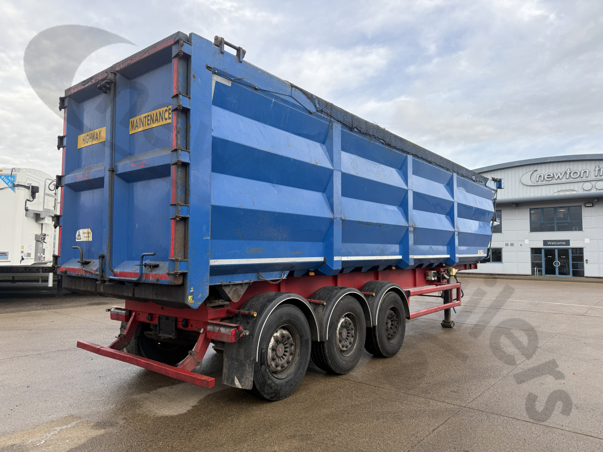 Hire Used 2018 Lück Steel Body Tipping Trailer