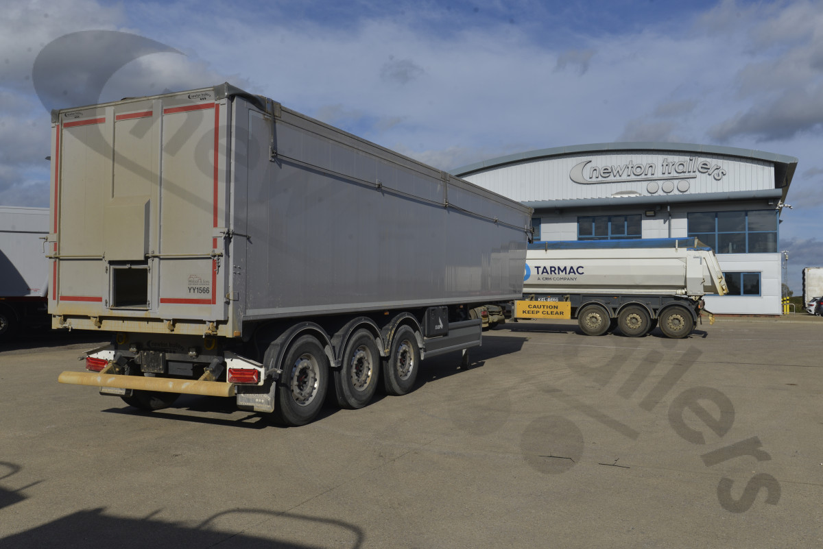 Used 2021 STAS Plank Sided Tipping Trailer