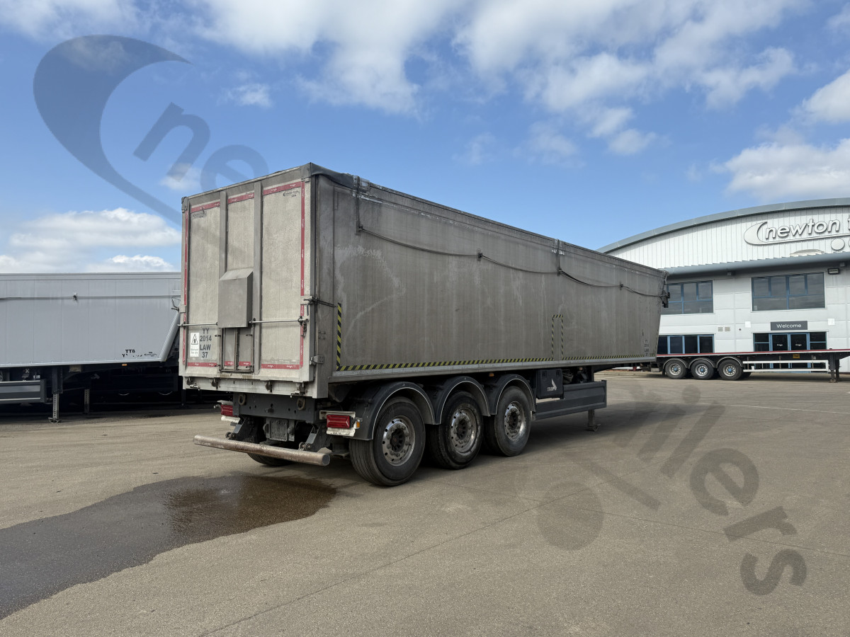 Hire Used 2022 STAS Plank Sided Tipping Trailer