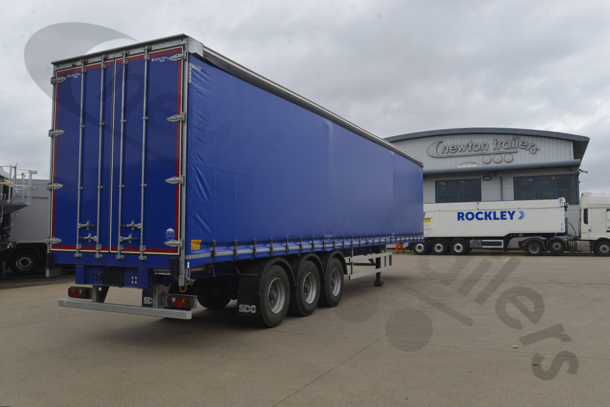 Used 2022 SDC Curtainsider Trailer