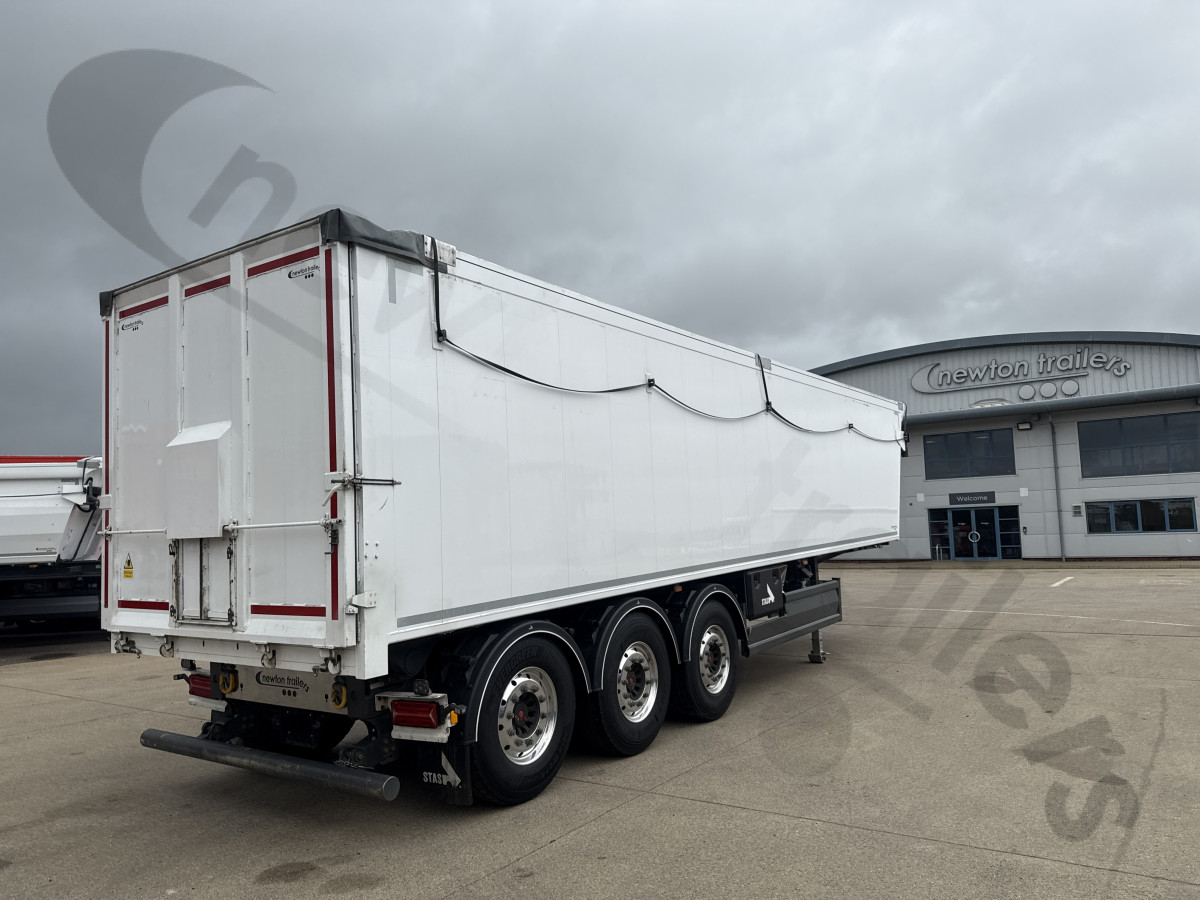 Hire Used 2022 STAS Plank Sided Tipping Trailer