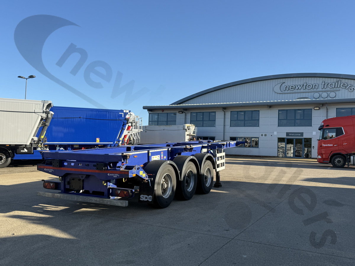 Hire Used 2023 SDC Skeletal Trailer