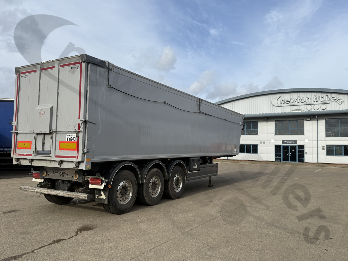 Used 2023 STAS Plank Sided Tipping Trailer