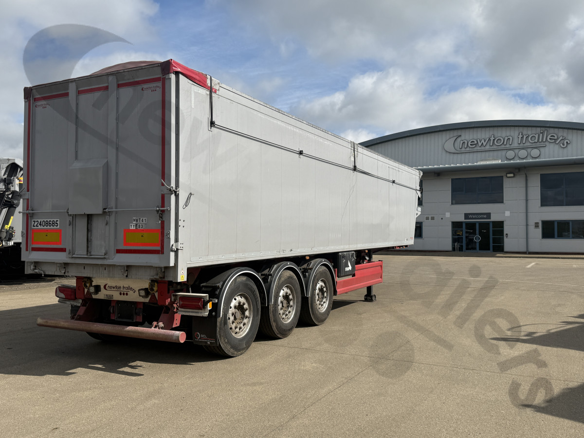 Used 2022 STAS Plank Sided Tipping Trailer