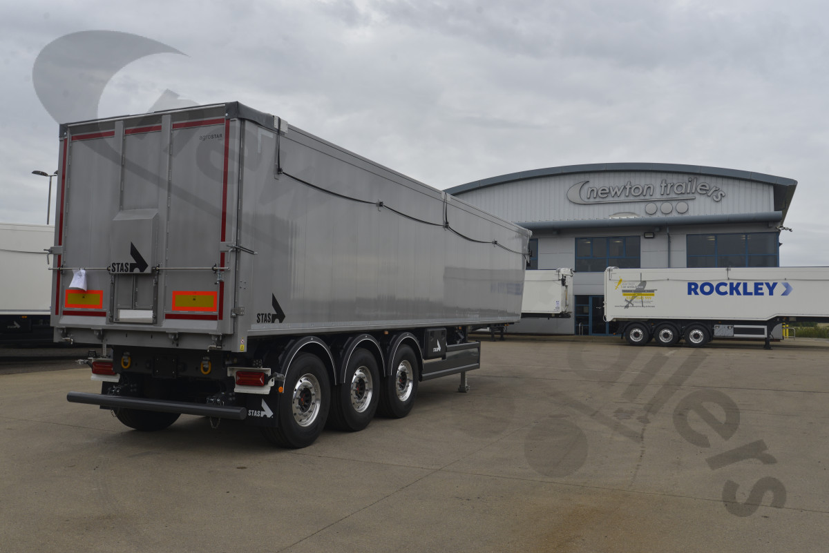 Hire Used 2023 STAS Plank Sided Tipping Trailer
