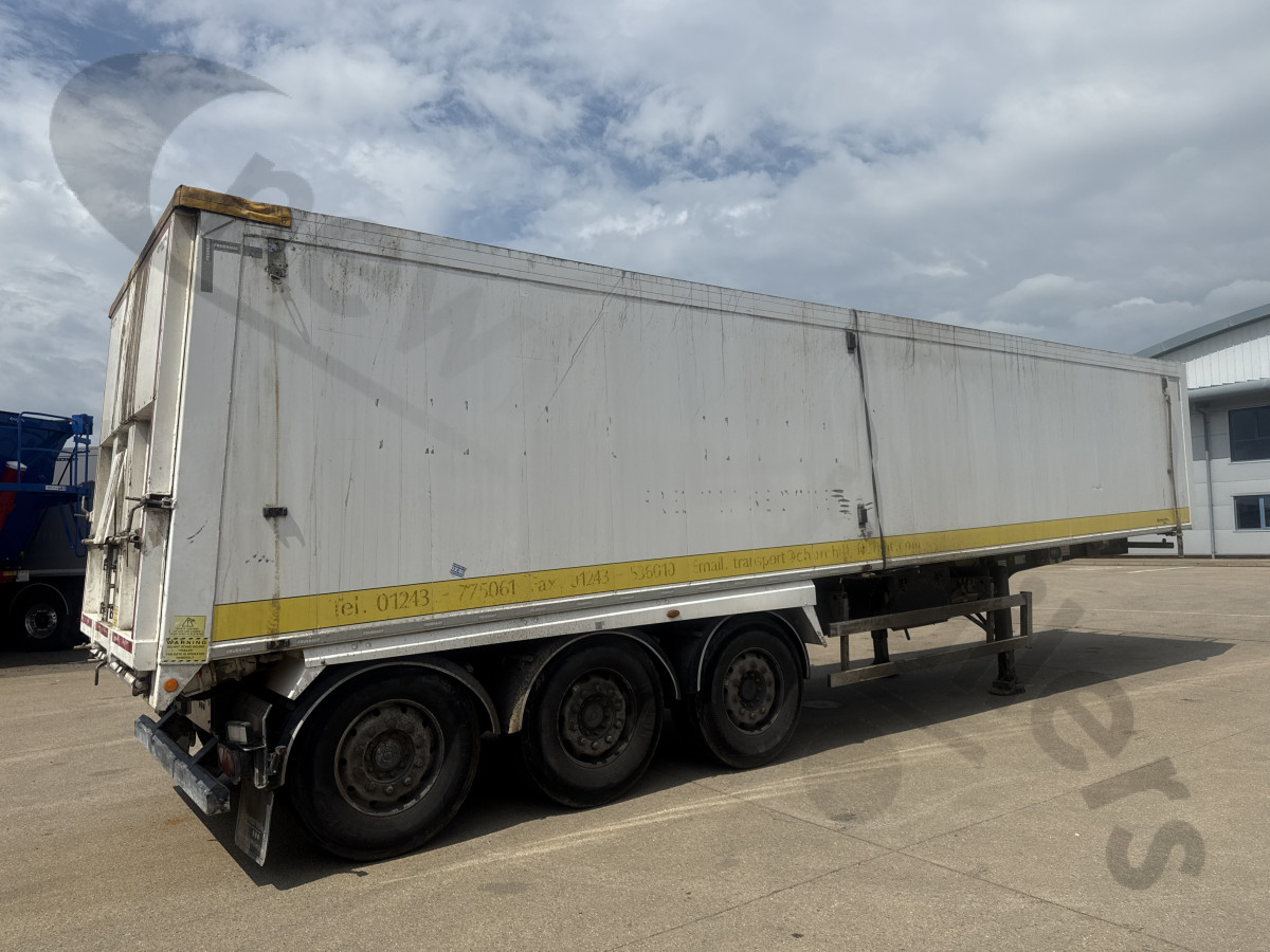 Used 2017 Fruehauf Plank Sided Tipping Trailer